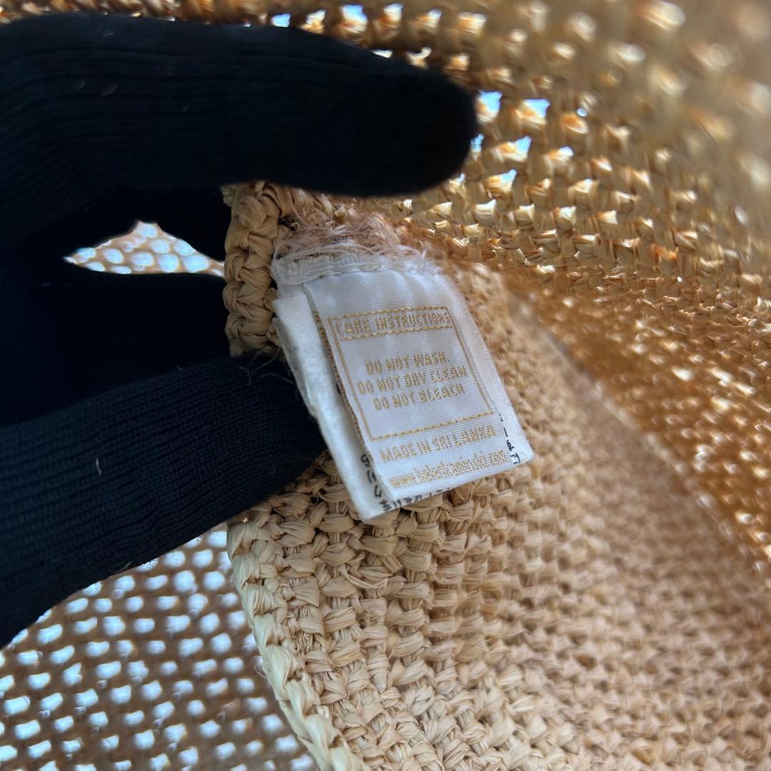 未使用級 ヘレンカミンスキー ワンショルダーバッグ カゴ ラフィア A4