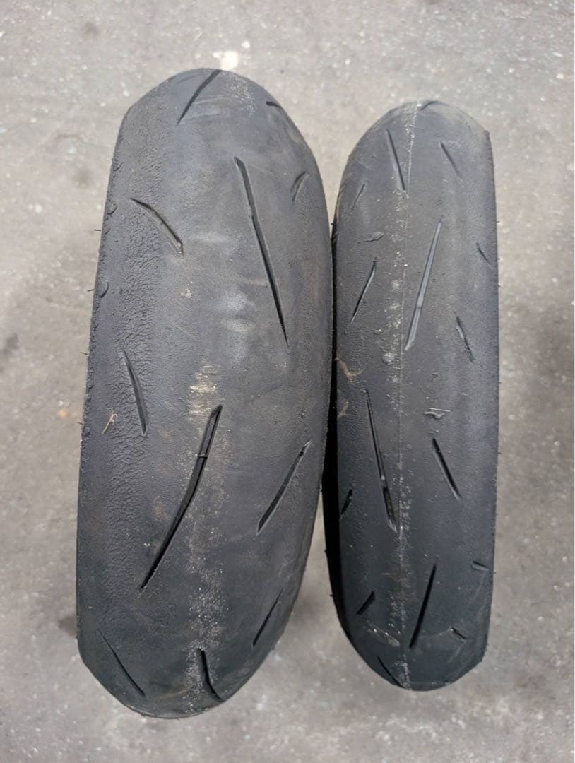 室内保管　送料込み　DUNLOP α13SP 中古　前後セット a-13_re.jpg