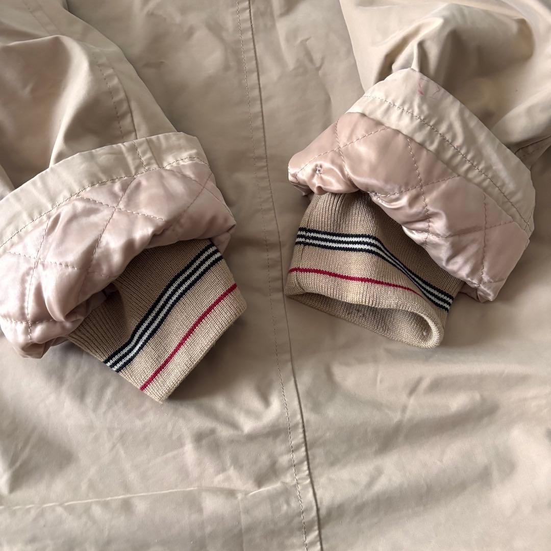 BurberryLondon ステンカラーコートベージュノバチェックシティボーイ