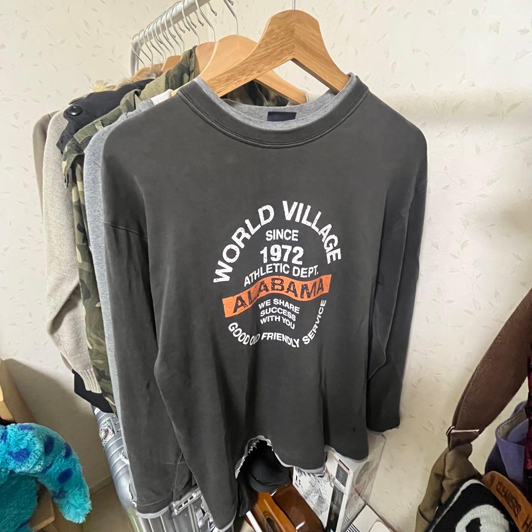 グランジ Y2K grunge お兄系 カットソー 平成初期 - メルカリ