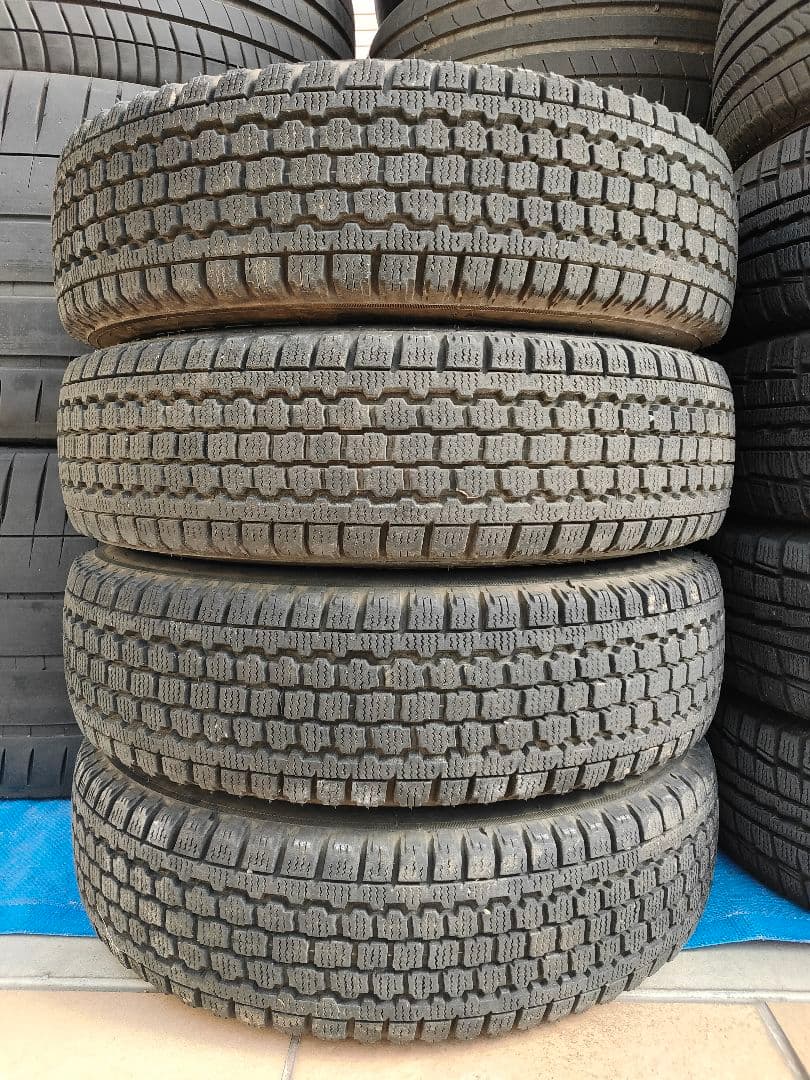 ①ブリヂストン ホイールセット 145R12 145/80R12 軽トラ バン - メルカリ