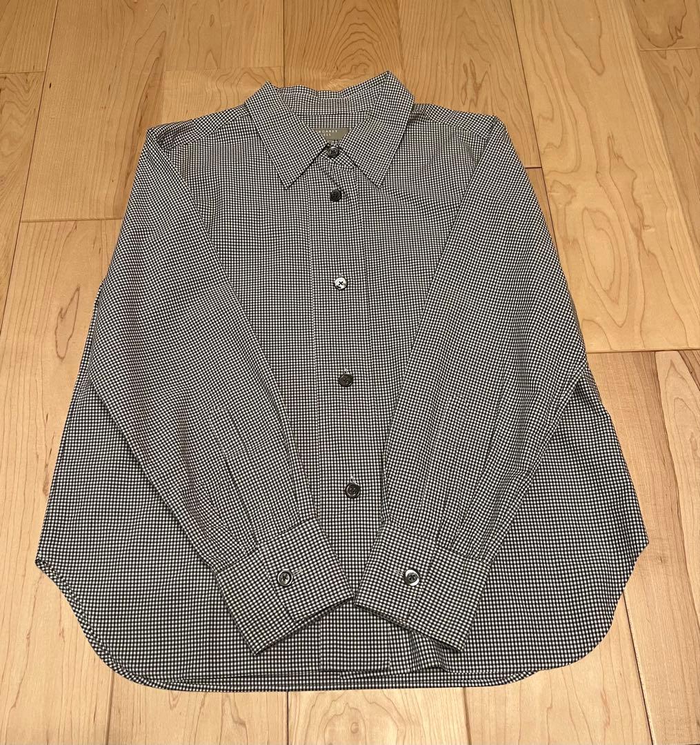 【美品】MARGARET HOWELL ギンガムチェックコットンシャツ　Lサイズ 極美品⭐︎MARGARET HOWELL マーガレット・ハウエル ギンガムチェック