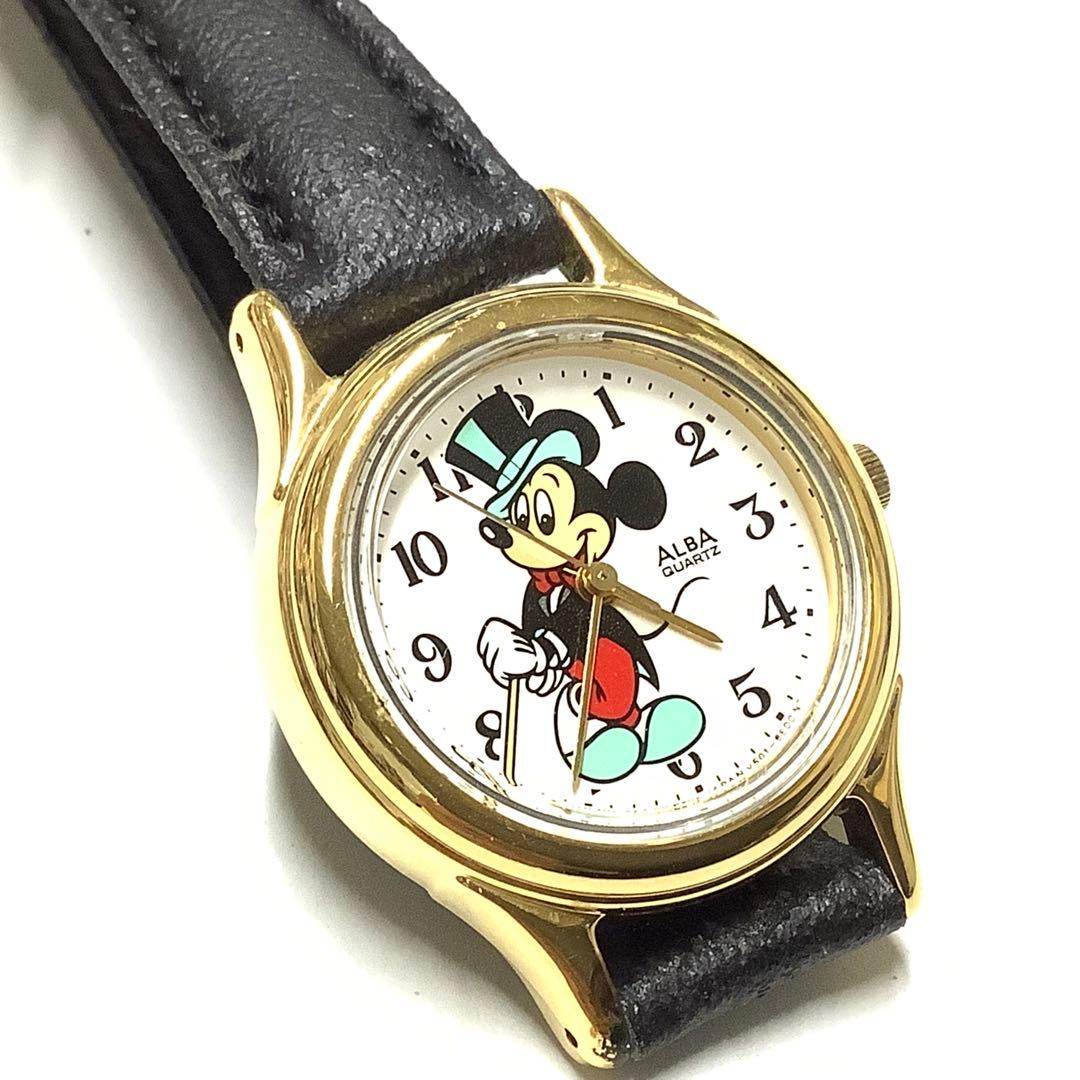 激レア！レトロ＆新品・電池交換済み】 セイコー アルバ ミッキー