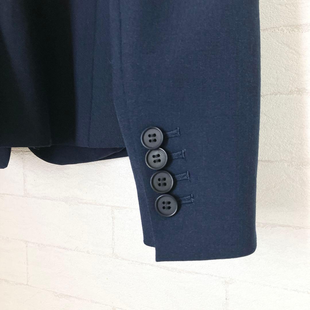 Theory セオリー セットアップ パンツスーツ S ネイビー セレモニー