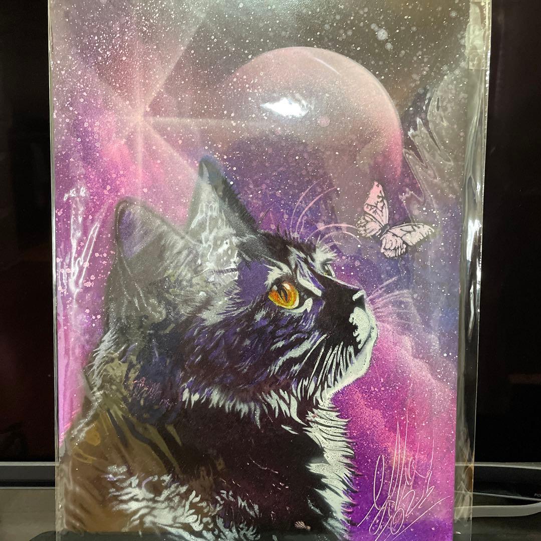 スプレーアートエデンB4原画紙 猫とフクロウのセット - メルカリ