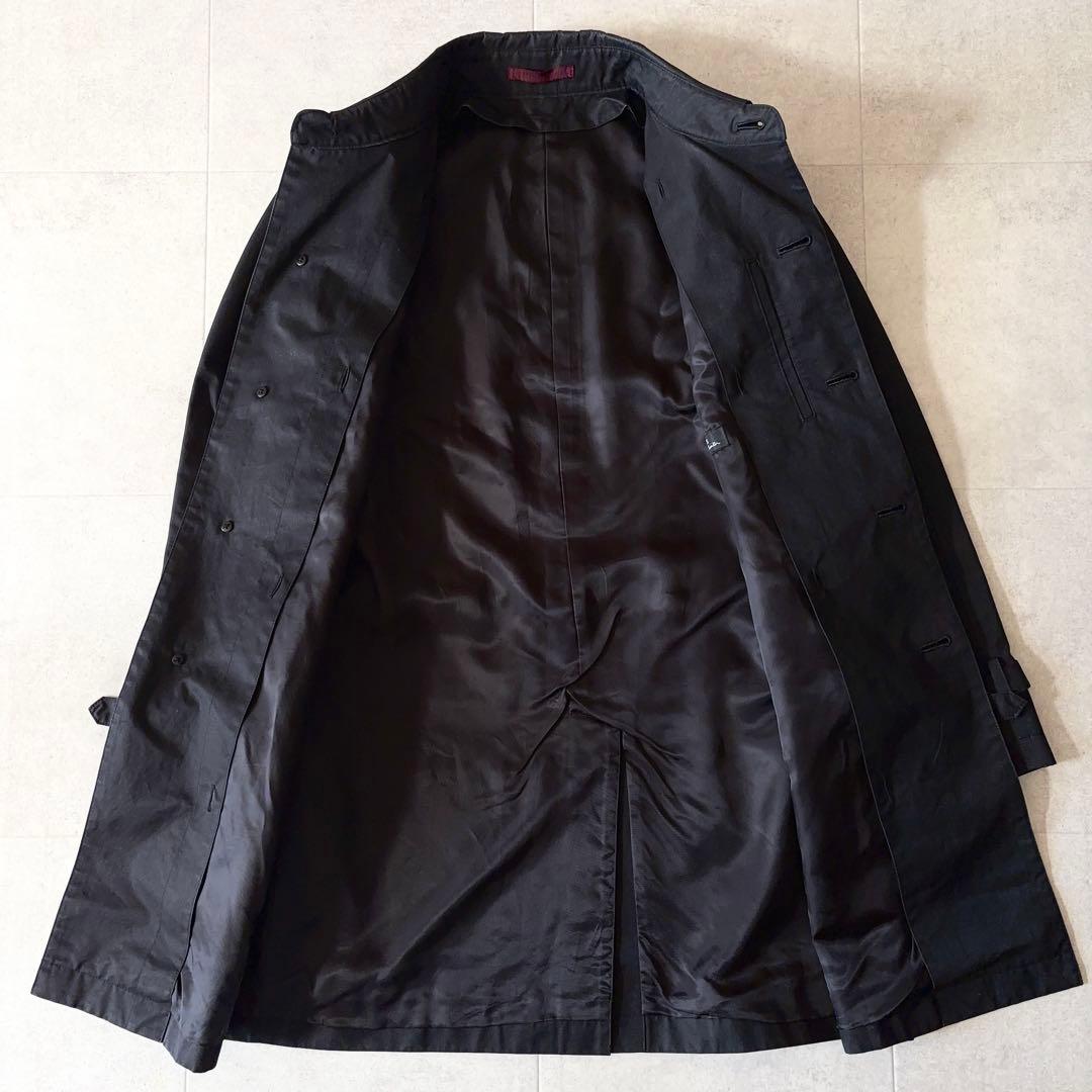 美品✨ポールスミス カシミヤライナー付きトレンチコート M 黒 マルチ