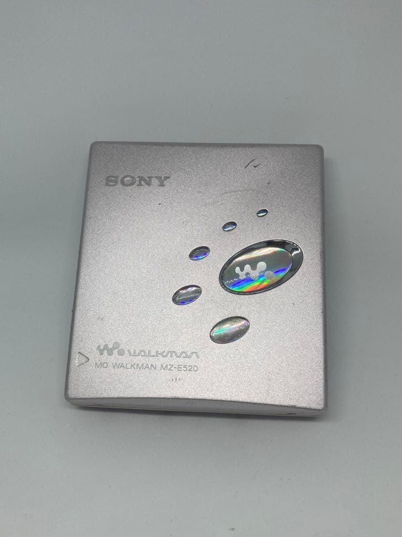 SONY MD WALKMAN MZ-E520 ポータブルMDプレーヤー - メルカリ