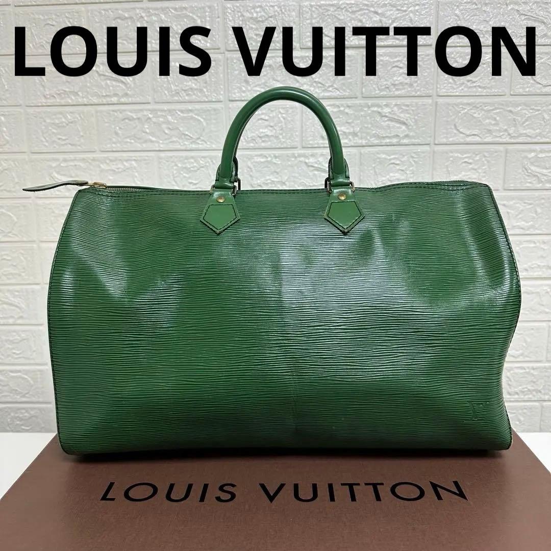 LOUIS VUITTON エピ　スピーディ　40 グリーン ボストンバッグ LOUIS VUITTON(ルイヴィトン) / スピーディ40/ボストンバッグ/エピ/PVC