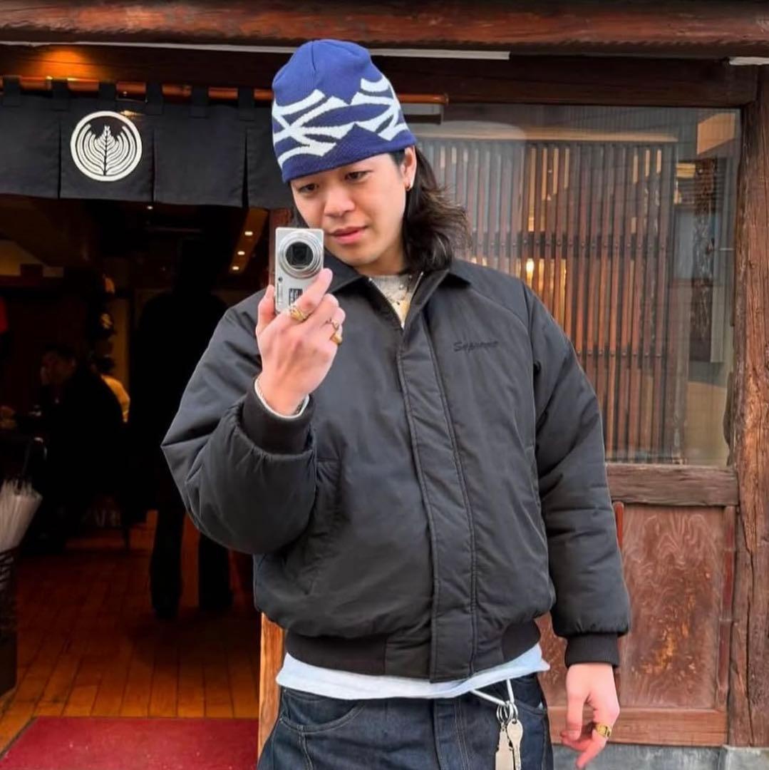 oMA NY スカルキャップ ネイビー - メルカリ