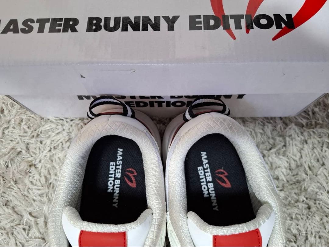 美品マスターバニー モノグラム柄 23.5cm 白