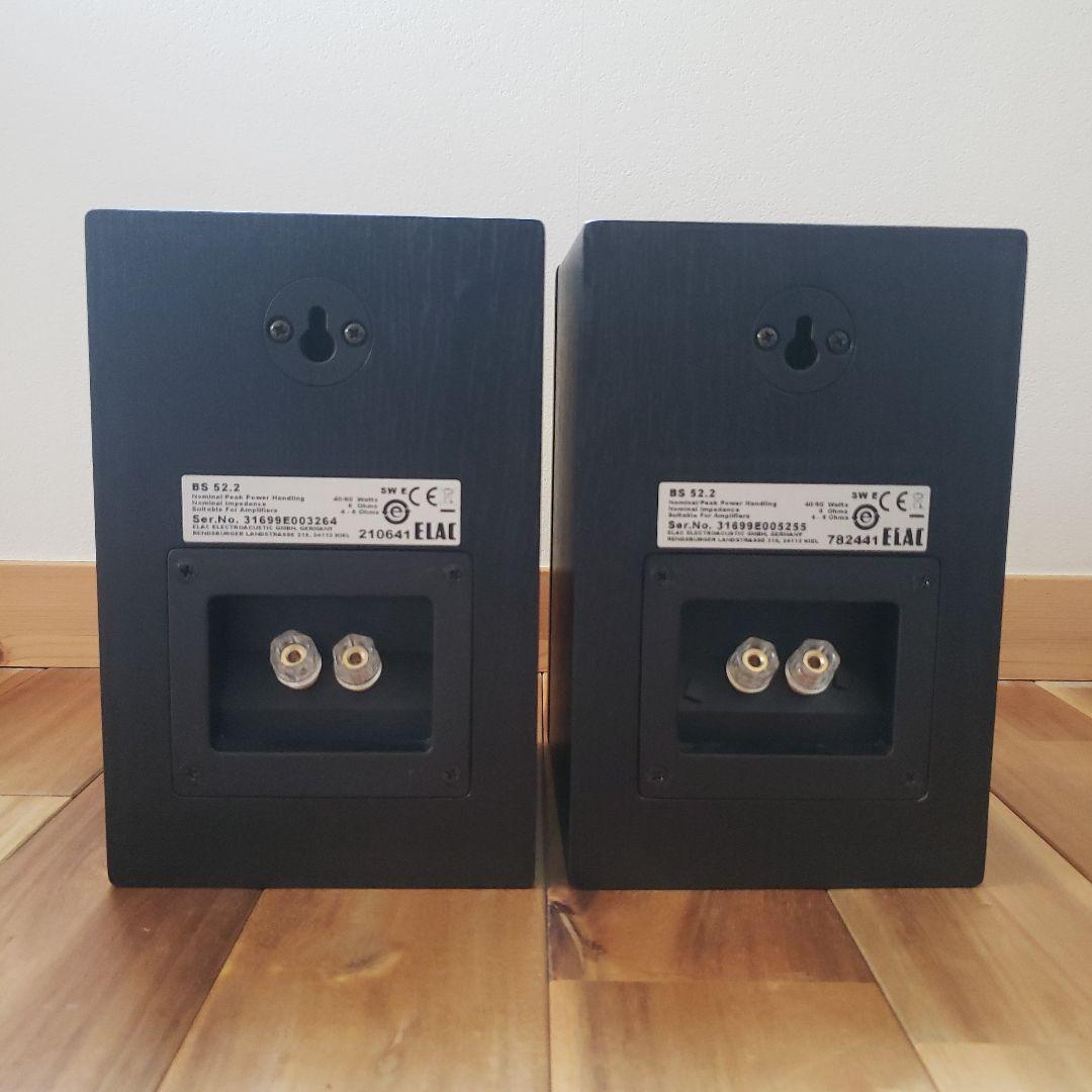 ELAC BS52.2 スピーカー ペア - メルカリ