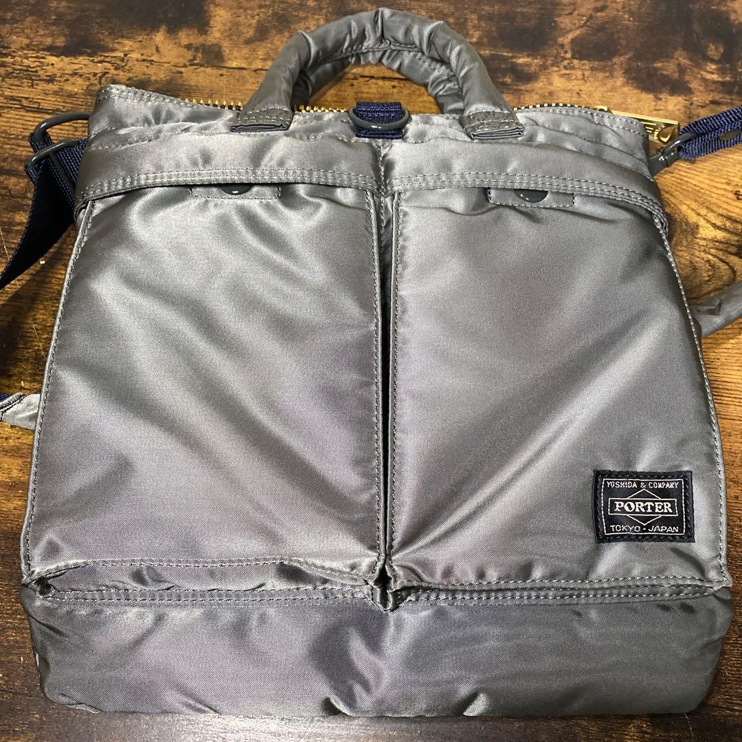 美品】PORTER / PX TANKER 2WAY HELMET BAG - メルカリ