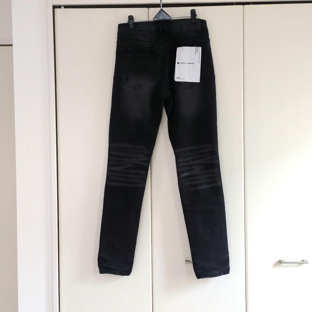 美品☆PURPLE BRAND☆スキニーデニム ☆ブラック 30インチ - メルカリ