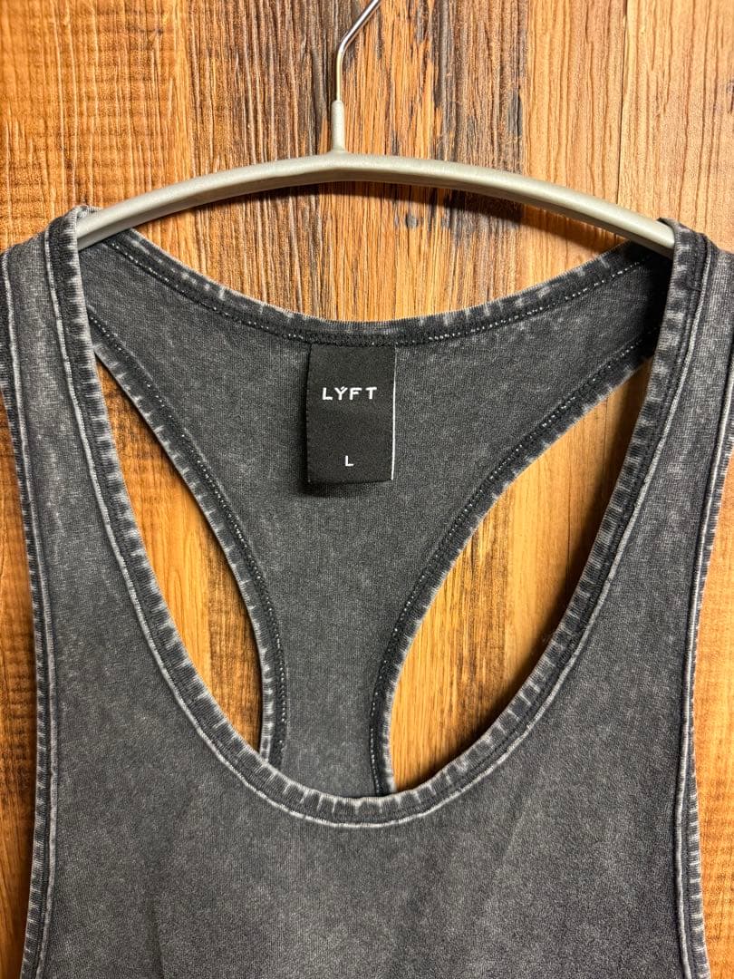 LYFT タンクトップ ノースリーブL グレー ヴィンテージ リフト - メルカリ