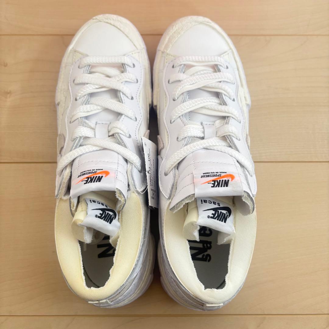 新品】サカイ ナイキ DM6443-100 ブレーザー ロー ホワイト 27