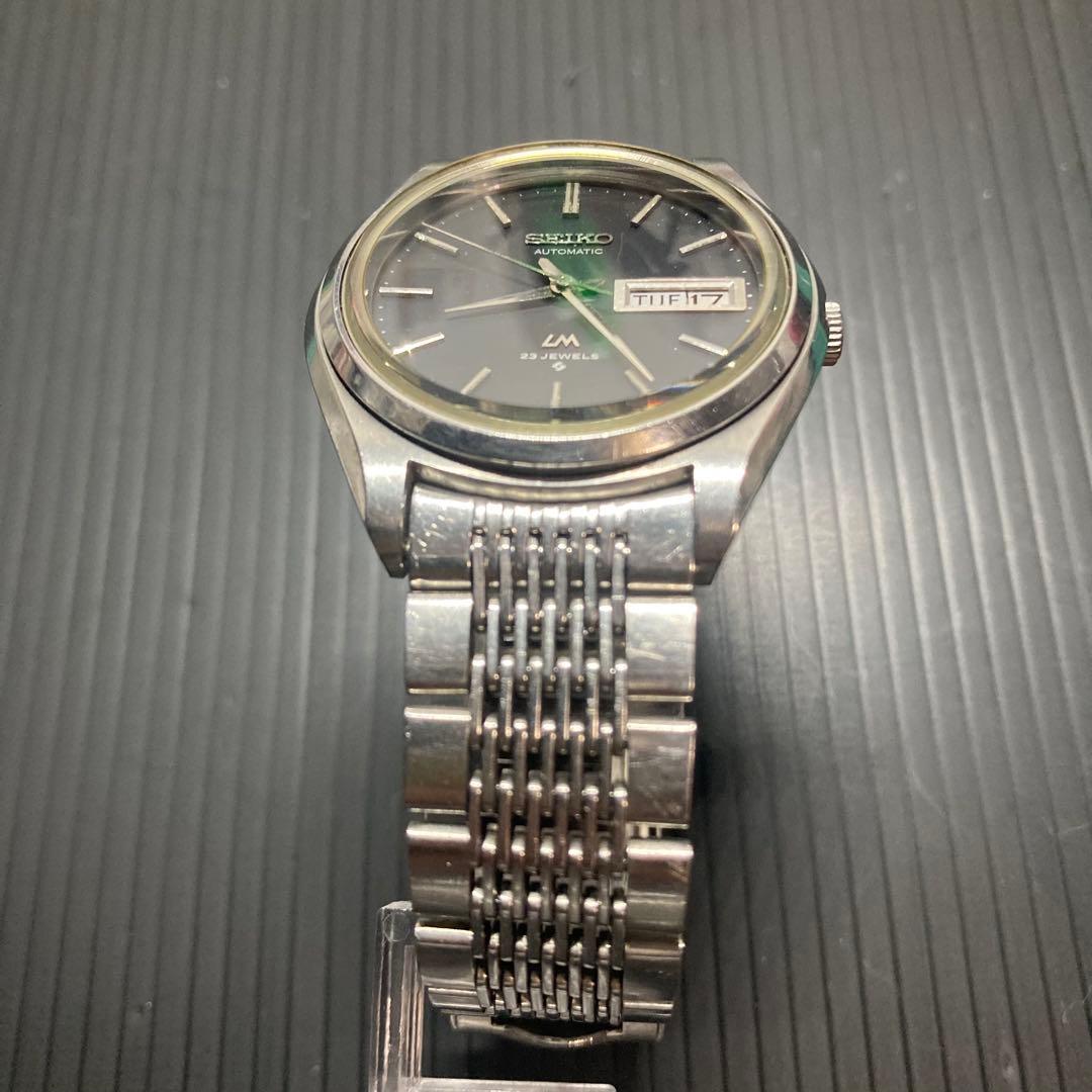 セイコー ロードマチック LM 5606 カレンダークイックチェンジOK 濃紺