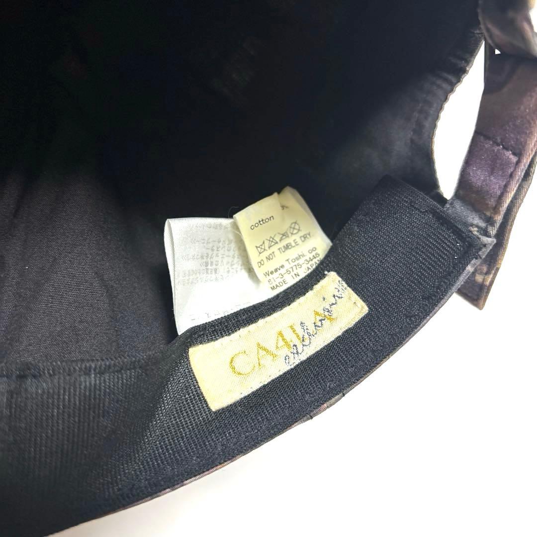 CA4LA × ニコ・ピロスマニ 絵画 アート デザイン コラボ キャップ