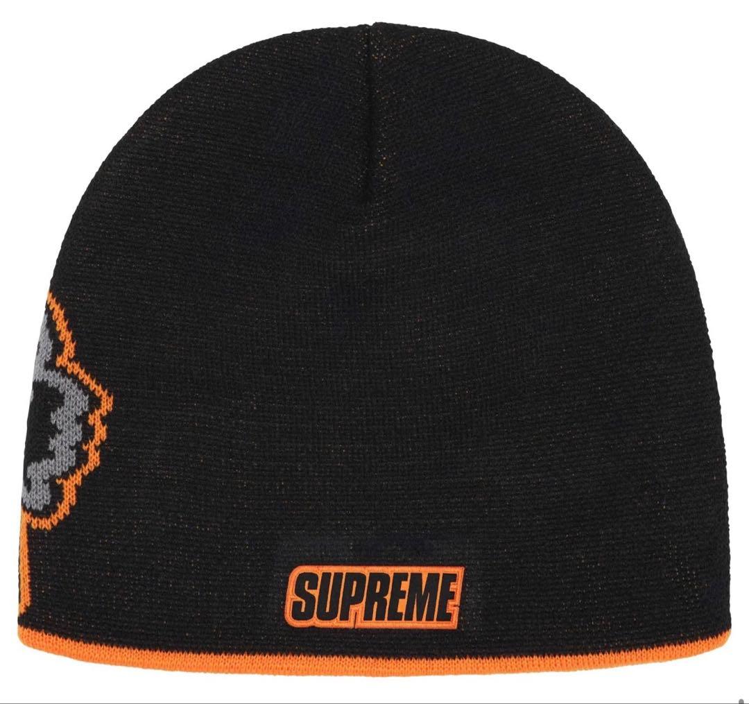 Supreme × Fox Racing Beanie \"Black\"