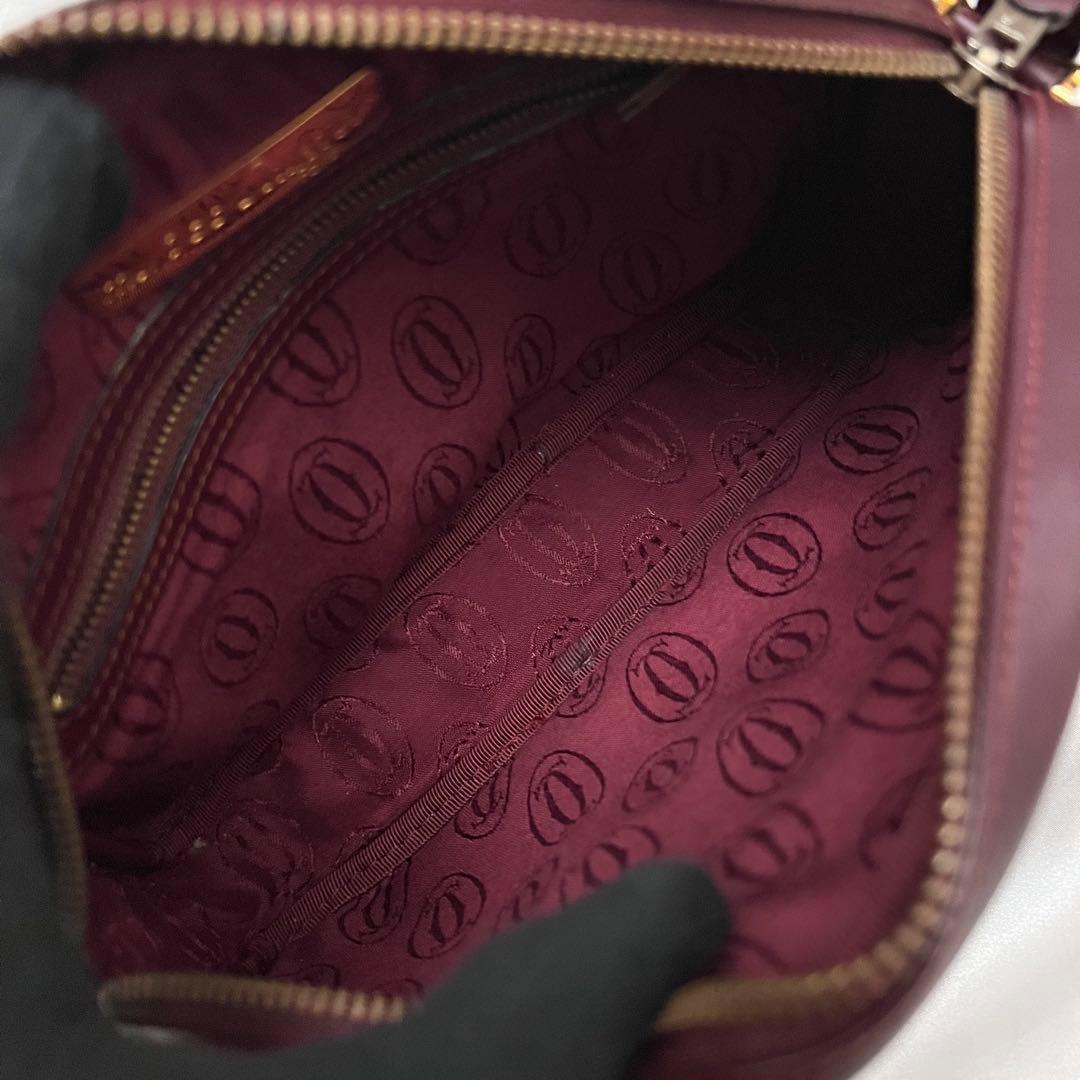 ◇Gカード付き激レア美品◇カルティエ マストライン ミニショルダー