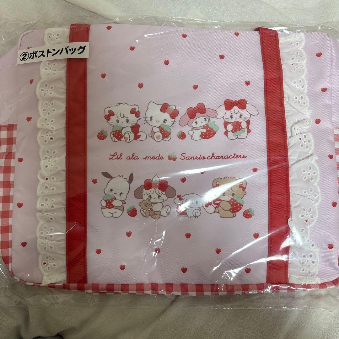 Lil ala mode サンリオ 当たりくじ ボストンバッグ - メルカリ