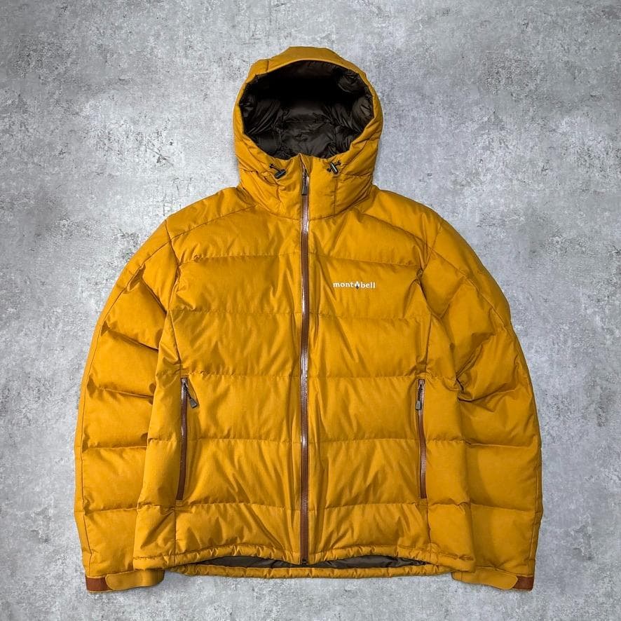 美品 モンベル パーマフロスト ライトダウンパーカ ダウンジャケット
