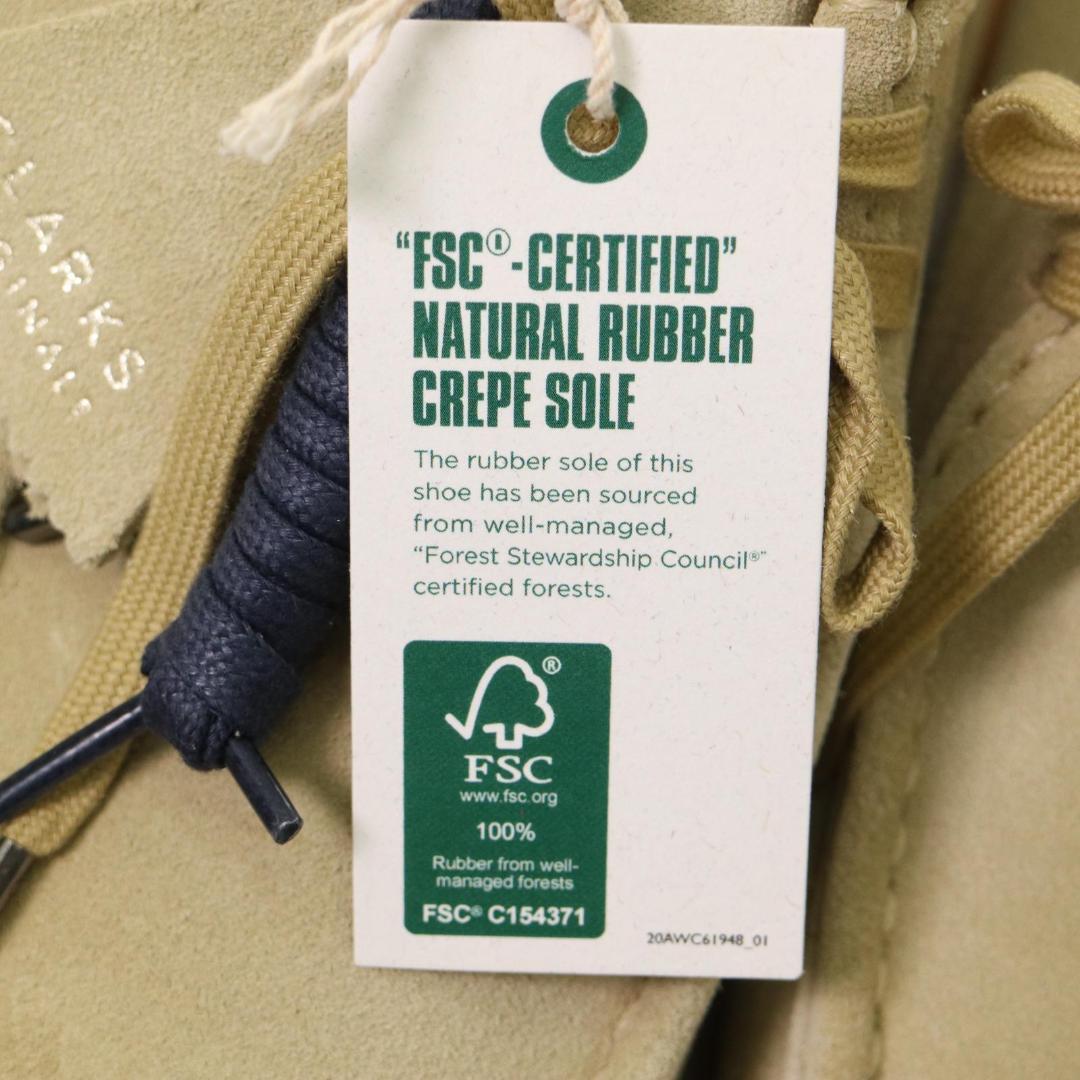 【 新品】クラークス 26155515 ワラビー メープルスエード 25.0cm