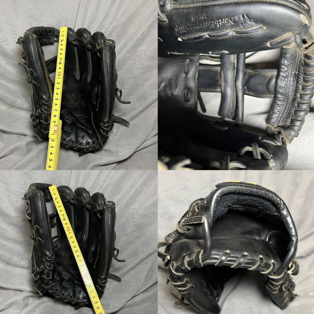 90s ミズノプロ ビッグM キップレザー 3Dテクノロジー 硬式内野用グラブ