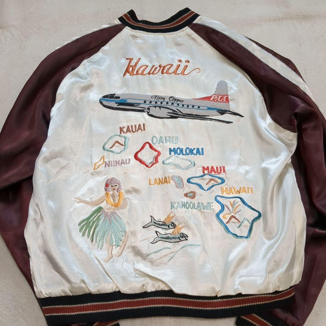 テーラー東洋 スカジャン リバーシブル インディアン ハワイ Lサイズ