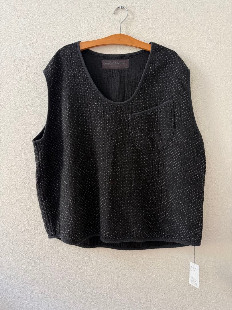トップス PORTER CLASSIC NEW SASHIKO PULLOVER VEST Porter Classic(ポータークラシック) 