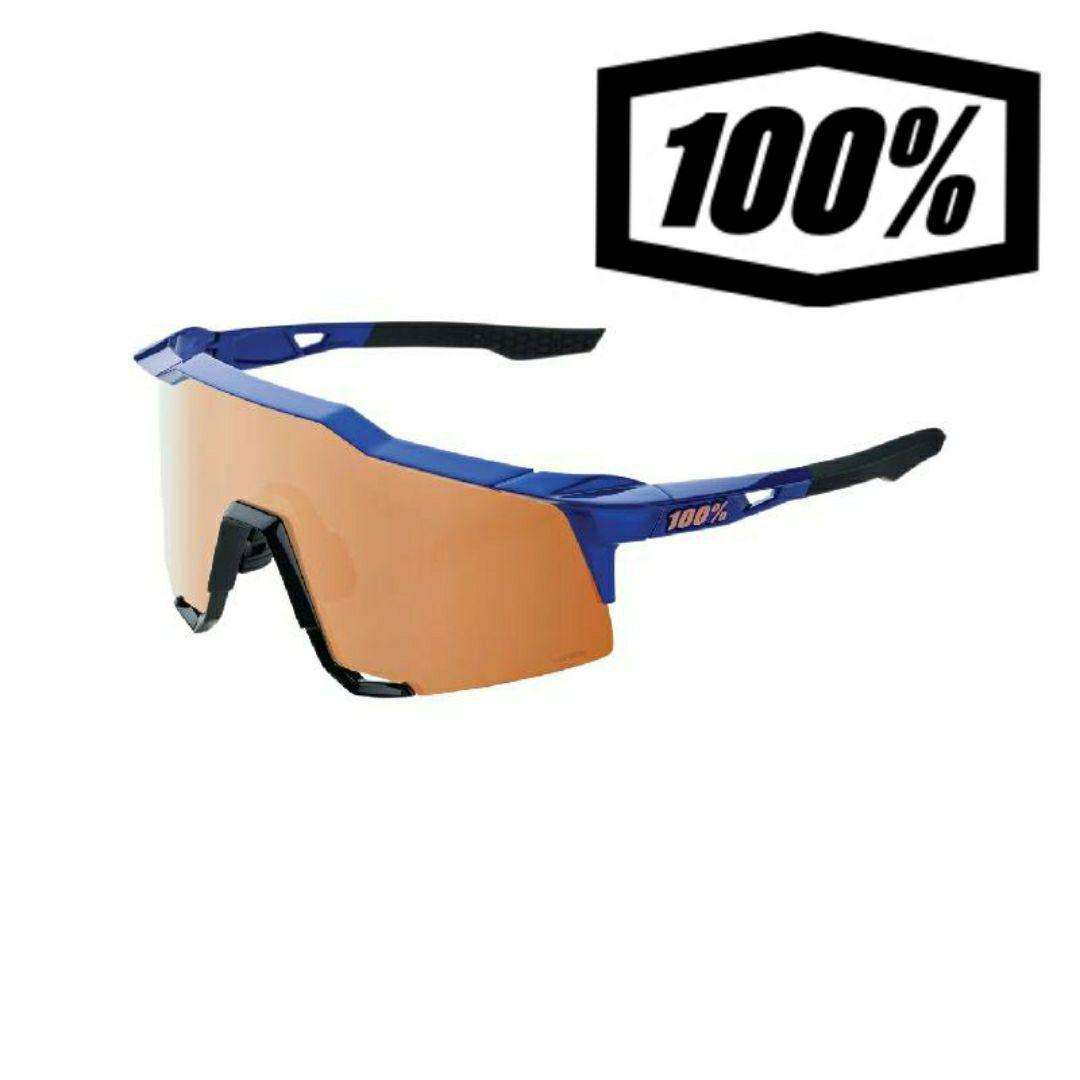 100% SPEEDCRAFT コバルトブルー ワンハンドレッド サングラス - メルカリ