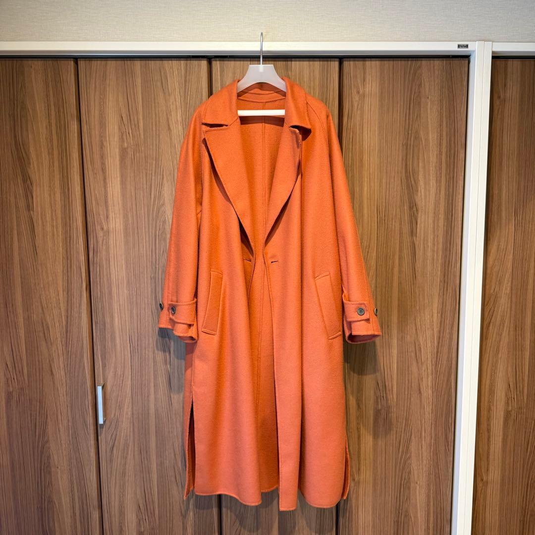 メゾンスペシャル リバーメルトンプライムオーバーダブルコート