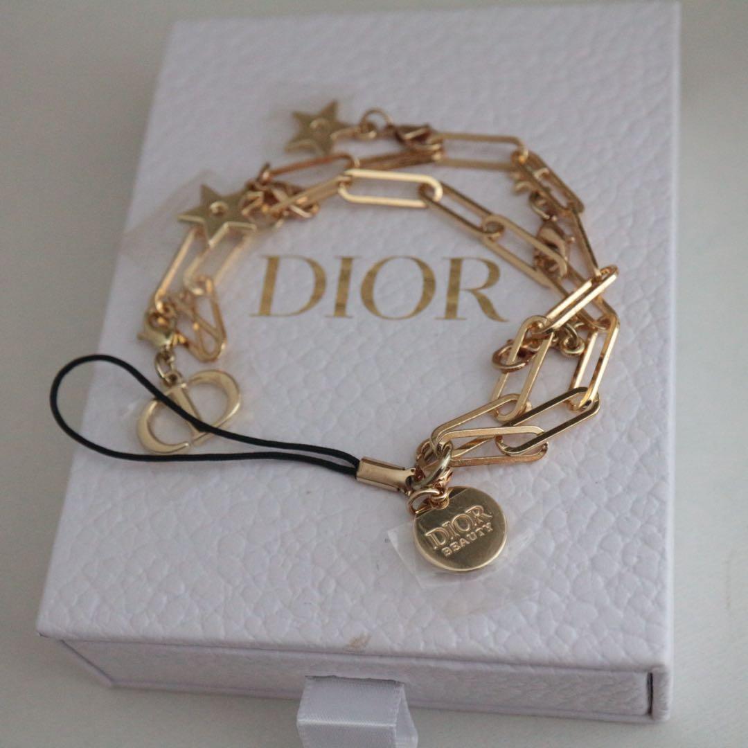 新品未使用✨Dior ディオール ノベルティ星型 チャーム付きストラップ
