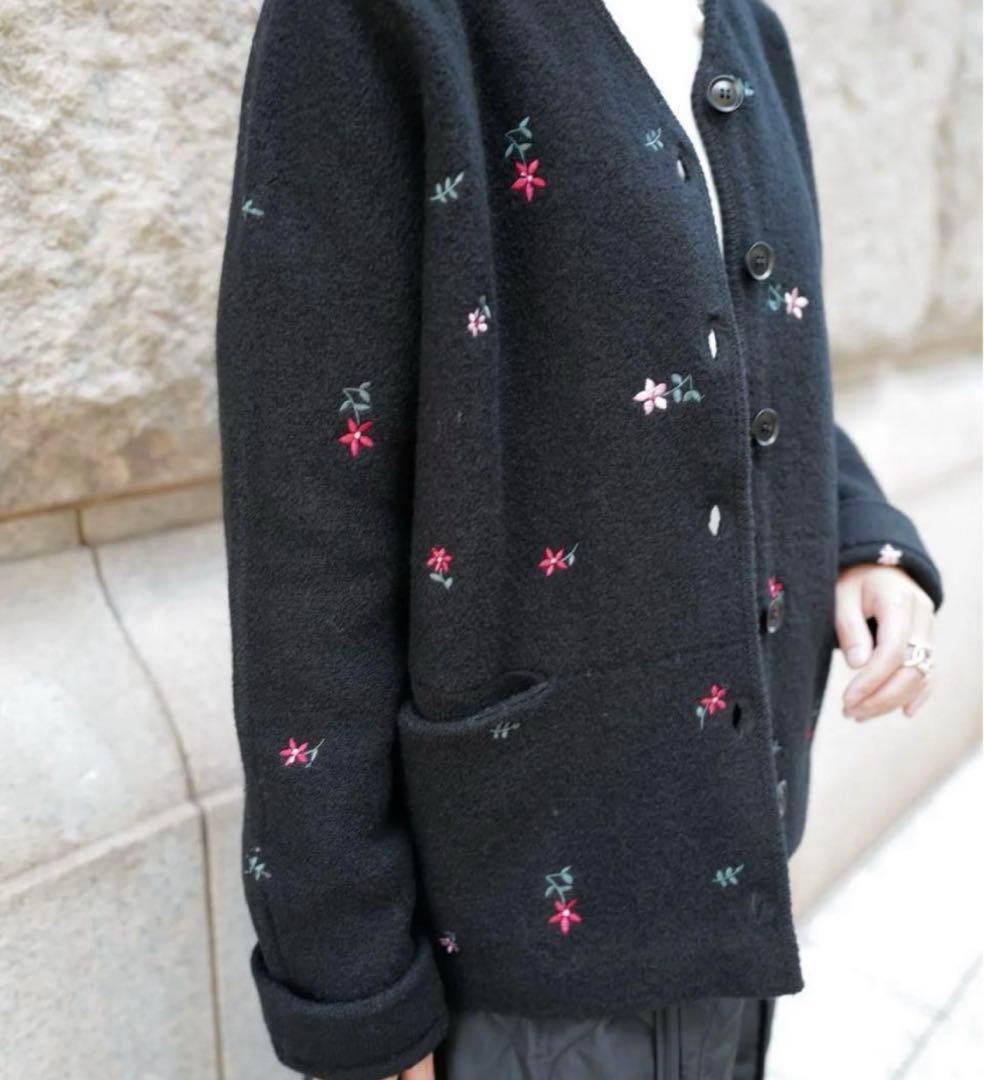 マチャット machatt エンブロイダリーウールジャケット - メルカリ
