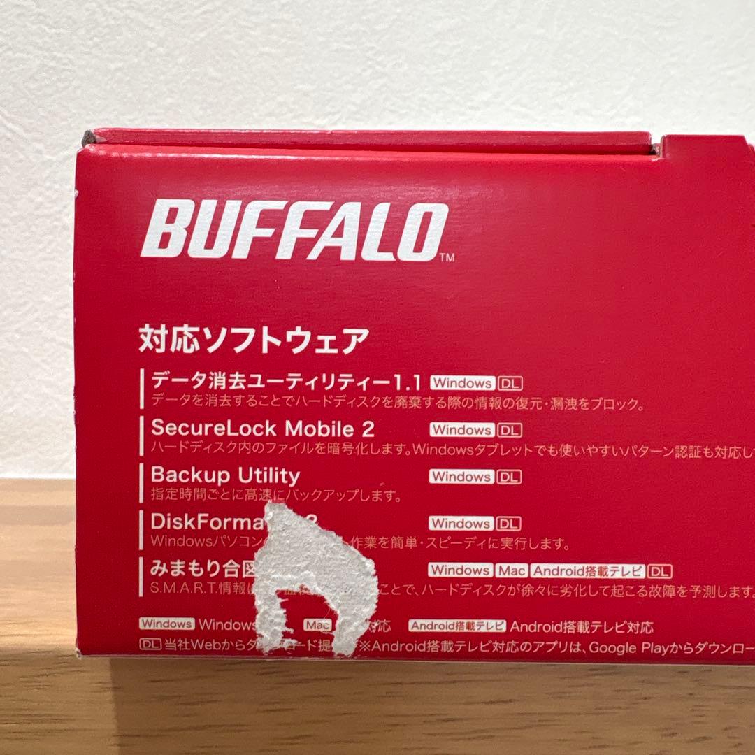 【新品未使用】BUFFALO HD-EDS6U3-BE 6.0TB HDD