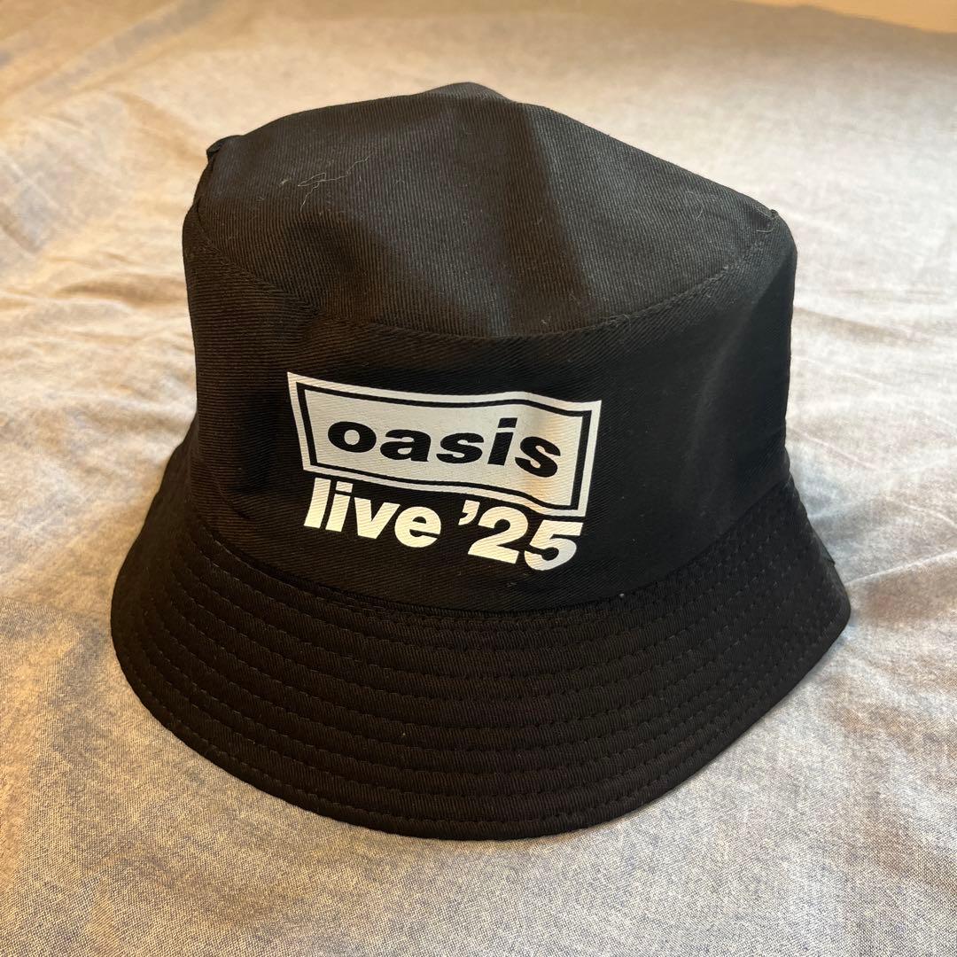新品未使用品 オアシス oasis live '25 バケットハット ブラック