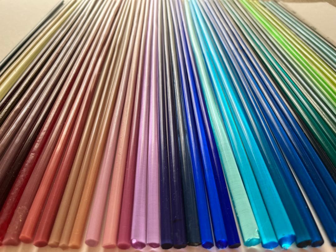 とんぼ玉用ガラス棒 - メルカリ