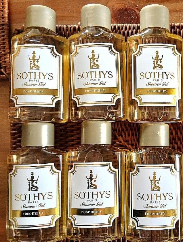 新品未使用☆SOTHYS シャワージェル ボディソープ6本セット旅行用