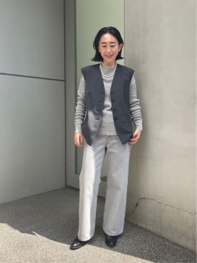 新品☆ セミワイド デニムパンツ ブラック DESPRES ¥26400 - メルカリ