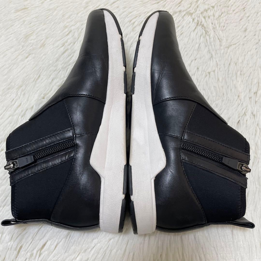 極美品✨ペダラ asics ハイカットスニーカー　ソックスブーツ型　23.5cm