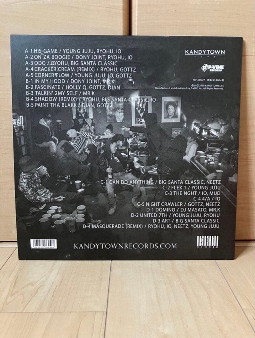 KANDYTOWN レコード blakk motel - メルカリ