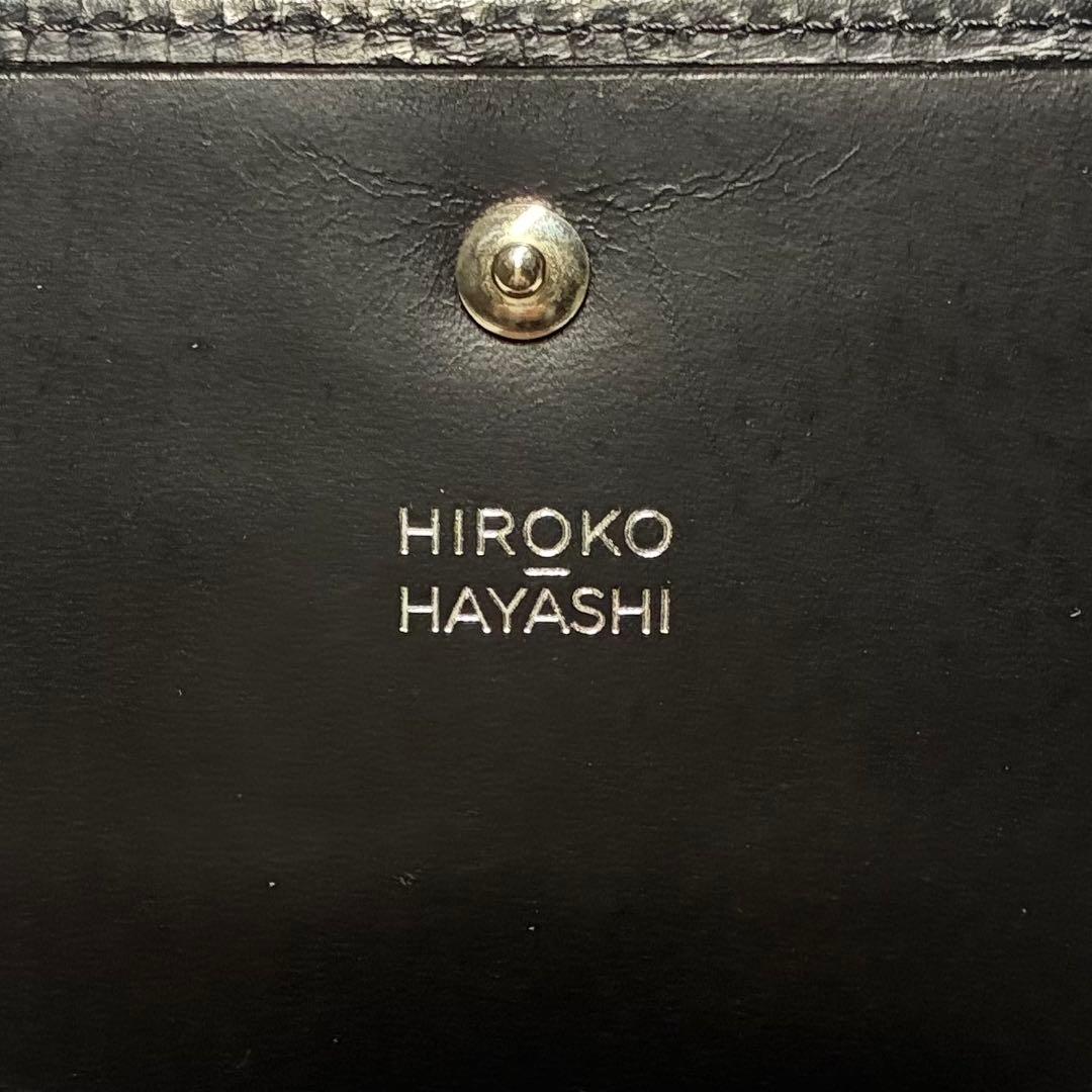 美品】 ヒロコハヤシ MALVA マルバ 薄型二つ折り財布 完売品 近年