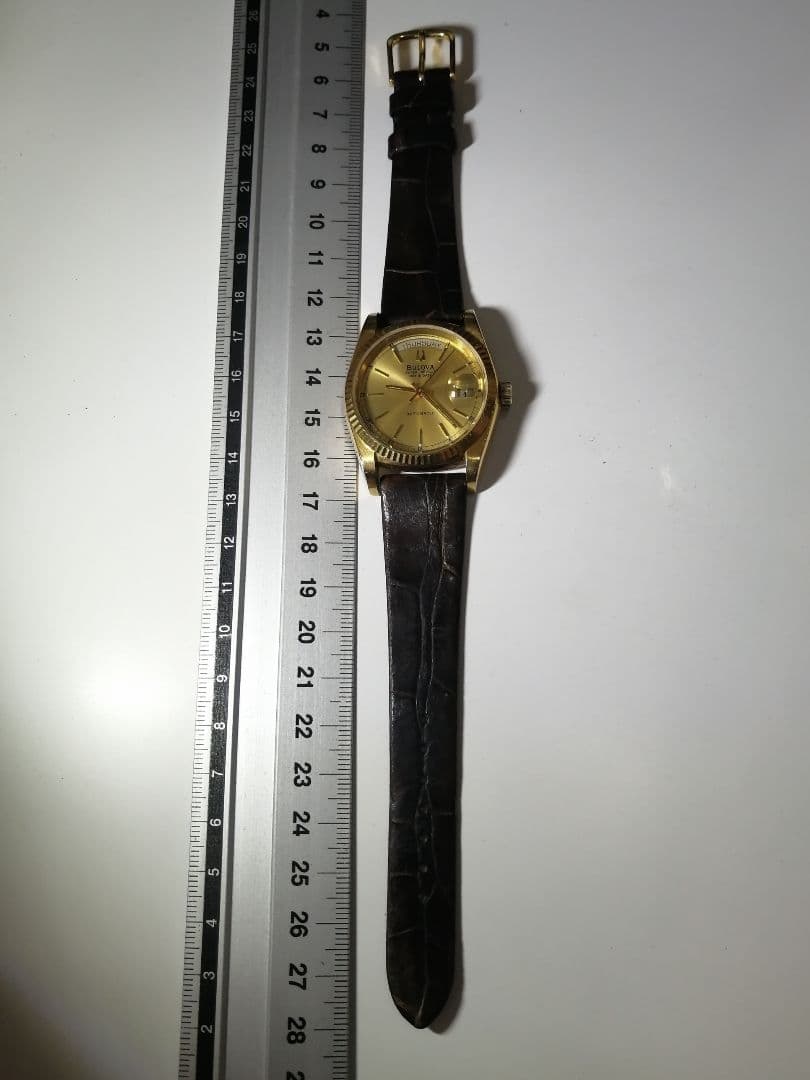 nskz様専用販売 ブローバ スーパーセビル デイデイト eta2834-2 - メルカリ