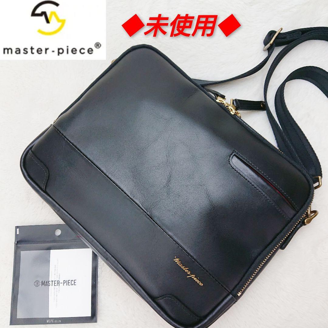 サンサン Master Piece マスターピース レザーショルダーバッグ マスターピース master-piece マスターピース バッグ ショルダーバッグ