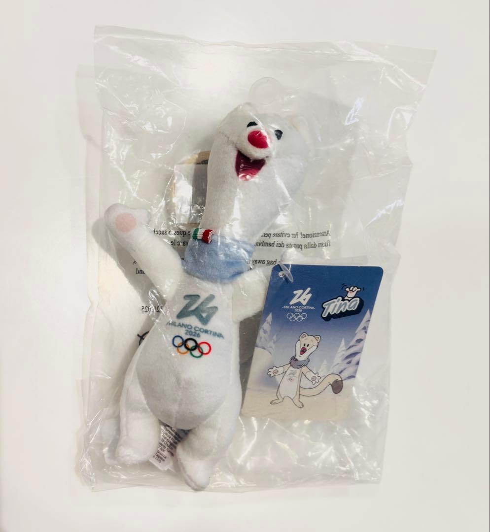 ミラノ オリンピック2026 マスコット ぬいぐるみ Tina 18cm - メルカリ