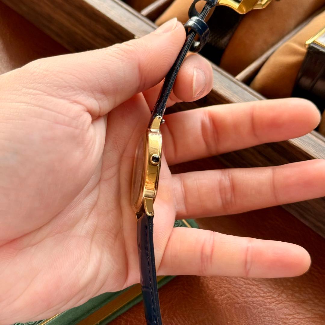 ヴィンテージ SEIKO 7820-5260 ネイビー文字盤 銀製925 80s - メルカリ