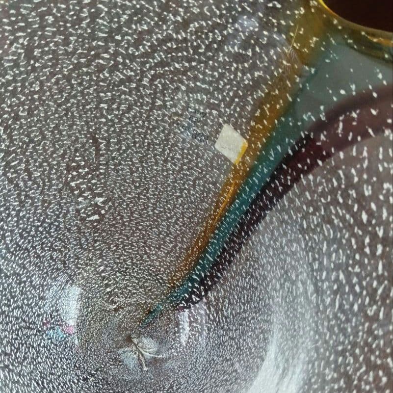 最終価格 ムラーノ ザネッティ MURANO Zanetti 花瓶/置物 - メルカリ