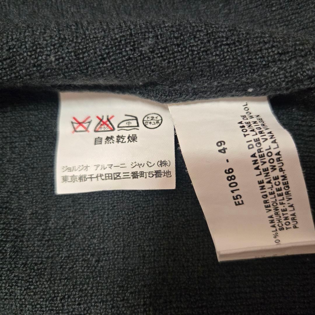 アルマーニコレツォーニ ジップ ニット ダブル ライダース