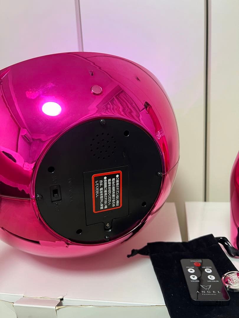 エンジェルエッグANGEL CHAMPAGNE EGGピンク シャンパンボトル - メルカリ