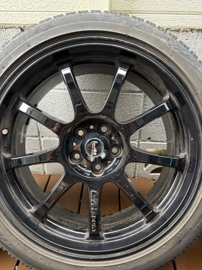 えむし LM SPORT 18インチ×7.5J +50 5H 100