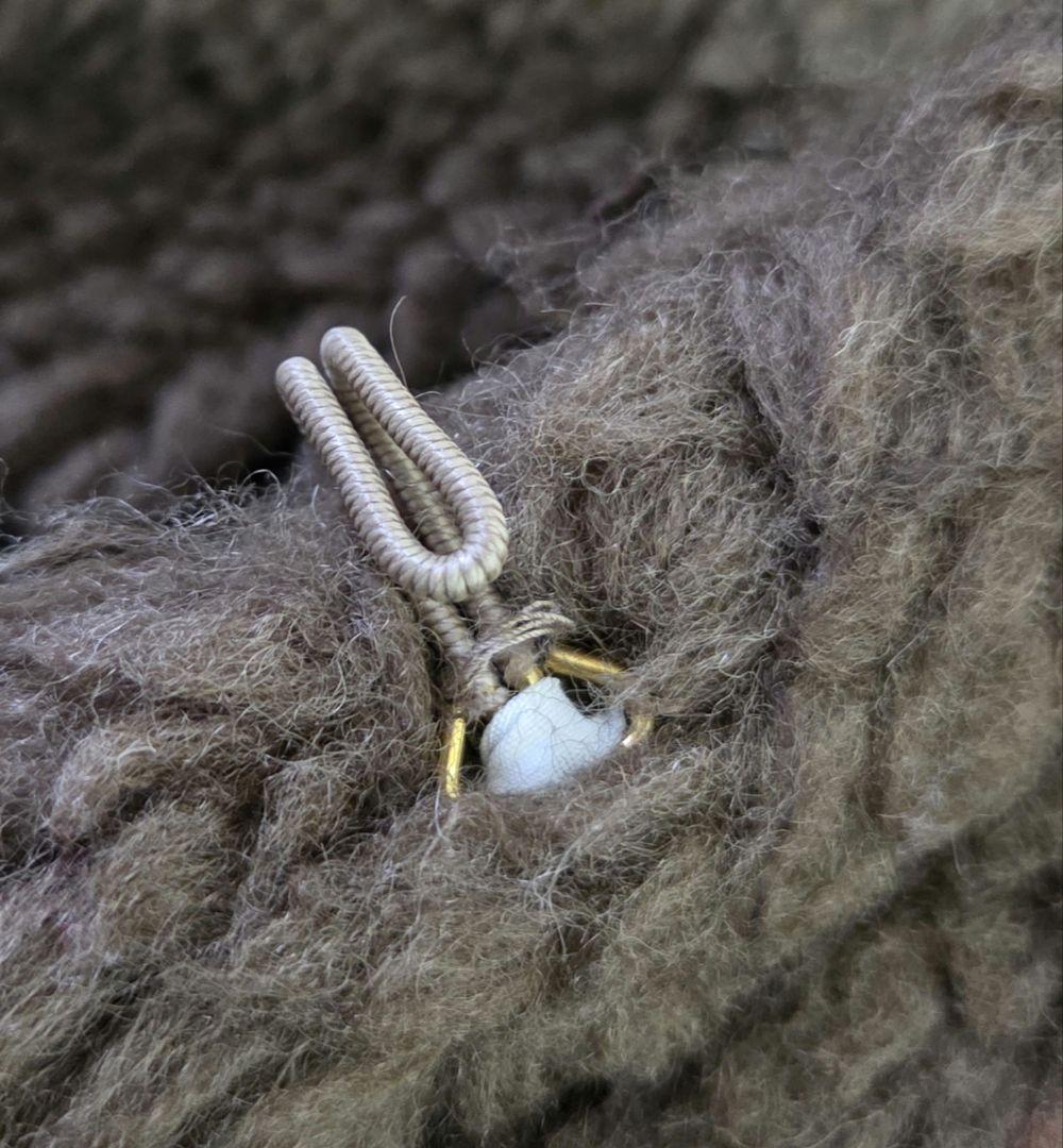 TICCA】ウールファーポンチョ - メルカリ